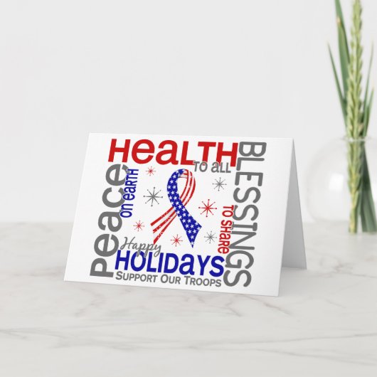 Weihnachten 4 Unterstützung für unsere Truppen (Vorderseite)