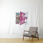 Weihnachten 4 wandteppich (Beispiel (Horizontal))