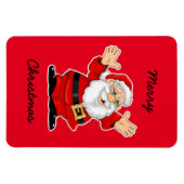 Weihnachten 4"x6" Foto Magnet/Santa Magnet (Horizontal)