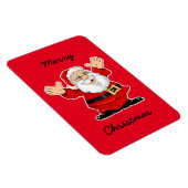 Weihnachten 4"x6" Foto Magnet/Santa Magnet (Rechte Seite)