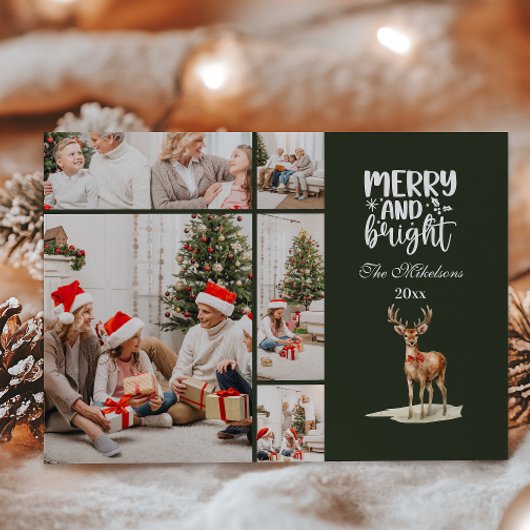 Weihnachten 5 Fotos Familienfeier