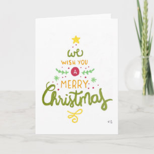 Weihnachten 5 Wir wünschen Ihnen einen schönen Wei Dankeskarte
