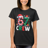 Weihnachten 67 Crew Brainrot Lustige Candy Cane Li T-Shirt (Vorderseite)