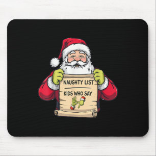 Weihnachten 67 Lustiger Santa 67 Sechs Sieben 6 7 Mousepad