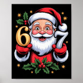 Weihnachten 67 Lustiges Xmas Sechs Sieben hässlich Poster (Vorne)