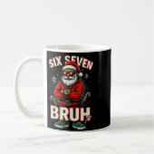 Weihnachten 67 Meme Design Lustig Sechs Sieben Hän Kaffeetasse (Links)