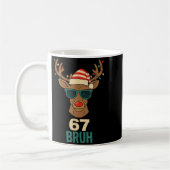 Weihnachten 67 Meme Design Lustig Sechs Sieben Hän Kaffeetasse (Links)