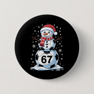 Weihnachten 67 Meme Fußball Schneemann Baum Lustig Button