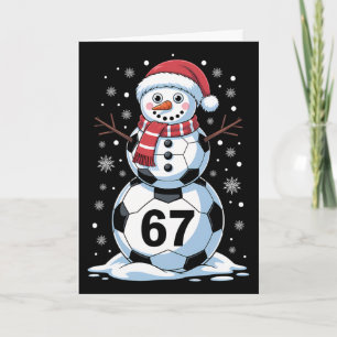 Weihnachten 67 Meme Fußball Schneemann Baum Lustig Karte