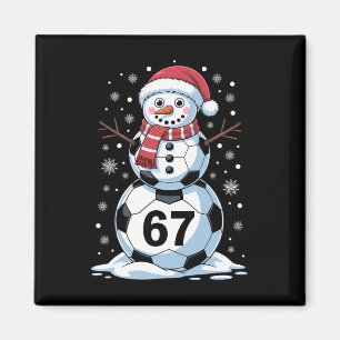Weihnachten 67 Meme Fußball Schneemann Baum Lustig Magnet