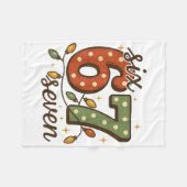 Weihnachten 67 Meme Six Seven 6-7 Lustiger Interne Fleecedecke (Vorderseite (Horizontal))