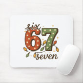 Weihnachten 67 Meme Six Seven 6-7 Lustiger Interne Mousepad (Mit Mouse)