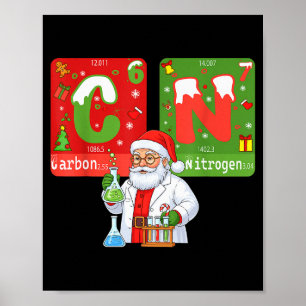 Weihnachten 67 Meme Wissenschaft Chemie Humor Peri Poster