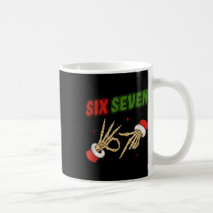 Weihnachten 67 Six Seven Skelett Weihnachtsmann Lu Kaffeetasse