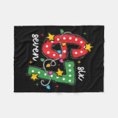 Weihnachten 6 7 Sechs Sieben Lustiger Spruch Meme Fleecedecke (Vorderseite (Horizontal))