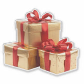 Weihnachten 6 aufkleber (Vorderseite)