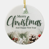 Weihnachten 7 keramik ornament (Vorne)