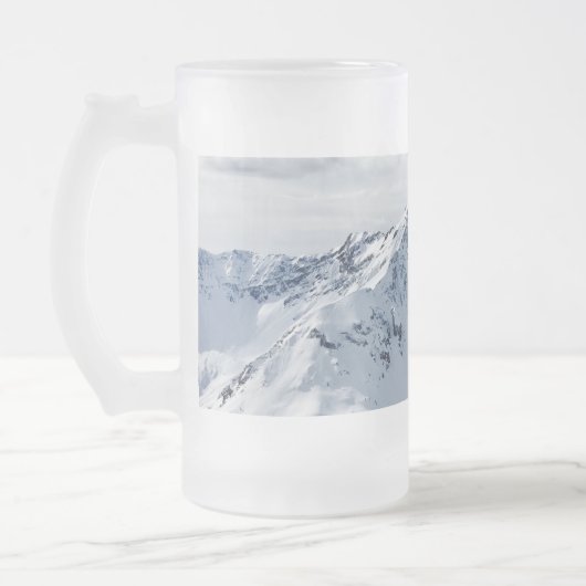 Weihnachten 90 mattglas bierglas (Links)