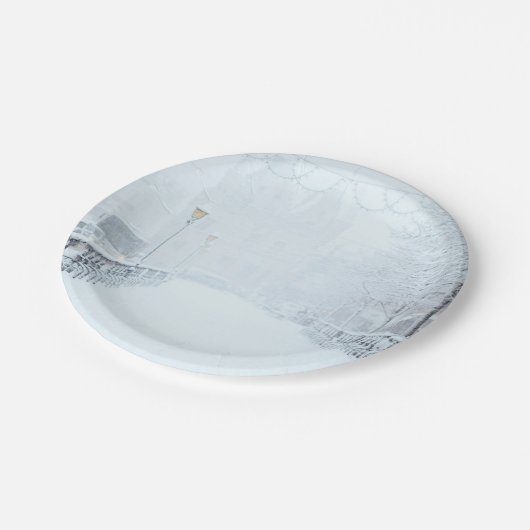 Weihnachten 93 pappteller (Schrägansicht)