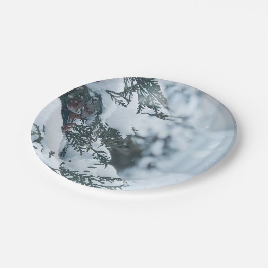 Weihnachten 95 pappteller (Schrägansicht)