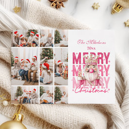 Weihnachten 9 Foto Vintag Pink Nutcracker