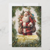 Weihnachten 9 Frohe Weihnachten! Weihnachtskarte Einladung (Vorderseite)