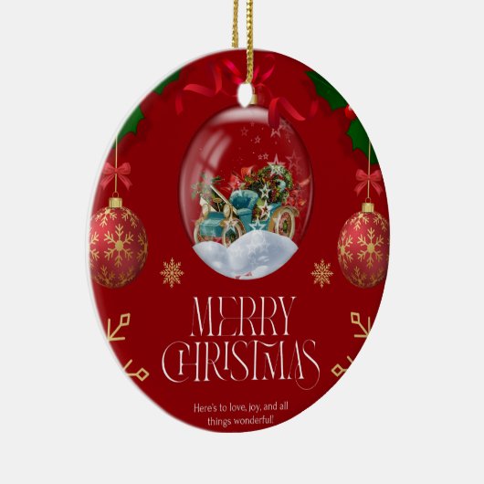 Weihnachten 9 keramik ornament (Rechts)