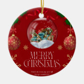 Weihnachten 9 keramik ornament (Vorne)