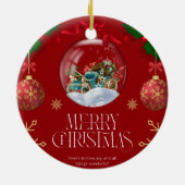 Weihnachten 9 keramik ornament (Hinten)