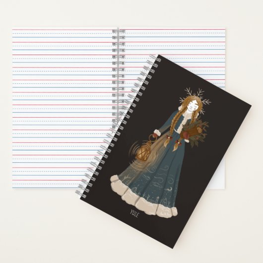 Weihnachten A5 Notebook Notizblock (Innen)