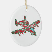 Weihnachten A-10 Warthog Keramikornament (Rechts)