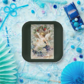 Weihnachten a Joyous Christmastide Pappteller (Party)