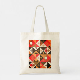 Weihnachten Abstrakt Art Pattern Haushalt Tasche