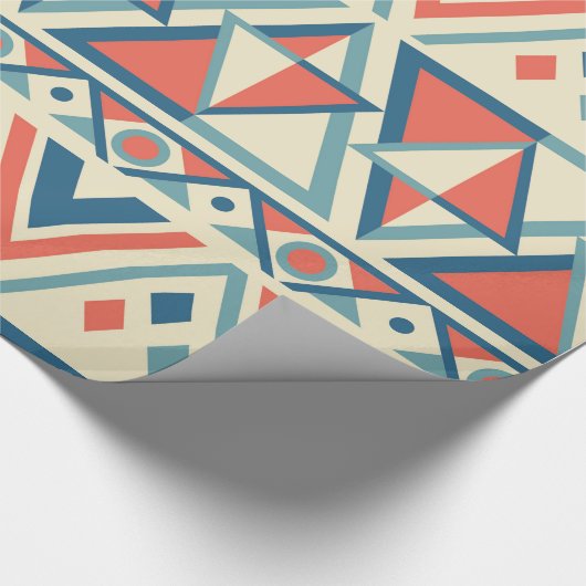 Weihnachten | ABSTRAKT | Muster | Minimalistisch Geschenkpapier (Ecke)