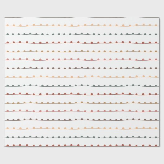 Weihnachten | ABSTRAKT | Muster | Minimalistische Geschenkpapier (Flach)