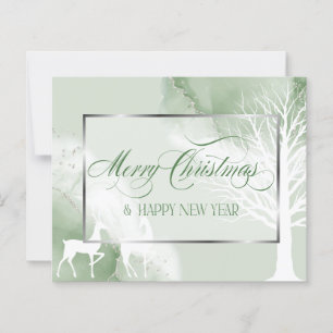 Weihnachten Abstraktes Budget Sage Winterbaum