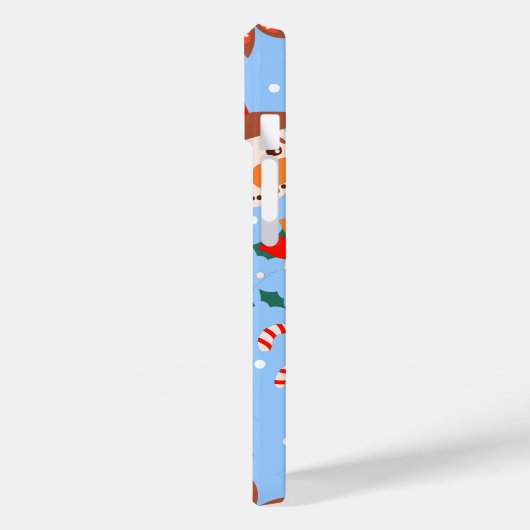 Weihnachten Abstraktes Muster Case-Mate iPhone Hülle (Rückseite / Links)