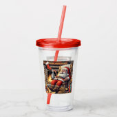 Weihnachten Acryltrinkbecher (Rückseite)