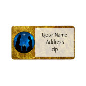 Weihnachten Adressaufkleber (Vorne)