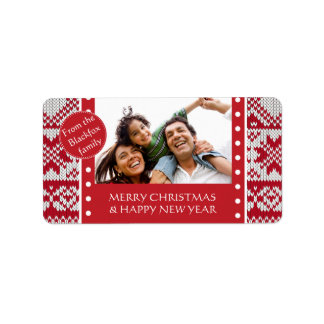 Weihnachten Adressaufkleber
