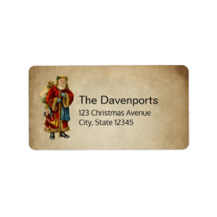 Weihnachten Adressaufkleber