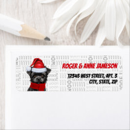 Weihnachten Affenpinscher Hund Lover Urlaubsadress