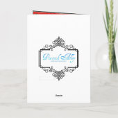 Weihnachten Afghanische Hunde (Rückseite)