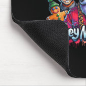 Weihnachten Afrikanischer Weihnachtsmann Sie mögen Mousepad (Ecke)