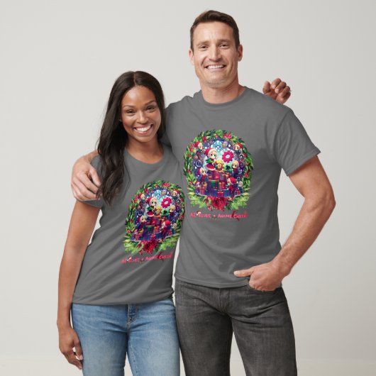 Weihnachten: AI Elves & Gears of Joy! T-Shirt (Unisex)