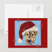 Weihnachten Airedale (Vorne/Hinten)