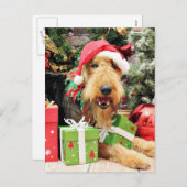 Weihnachten - Airedale - Kiehn (Vorne/Hinten)
