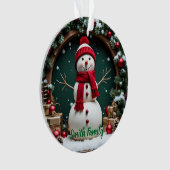 Weihnachten - Akryler Ornament (Vorderseite)