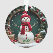 Weihnachten - Akryler Ornament (Rückseite)