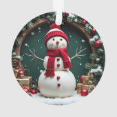 Weihnachten - Akryler Ornament (Rückseite)